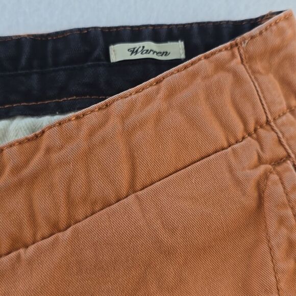 Scotch & Soda‎ Men's Warren Cotton Blend Chino Pants Orange Size 30 X 32 - Picture 5 of 9